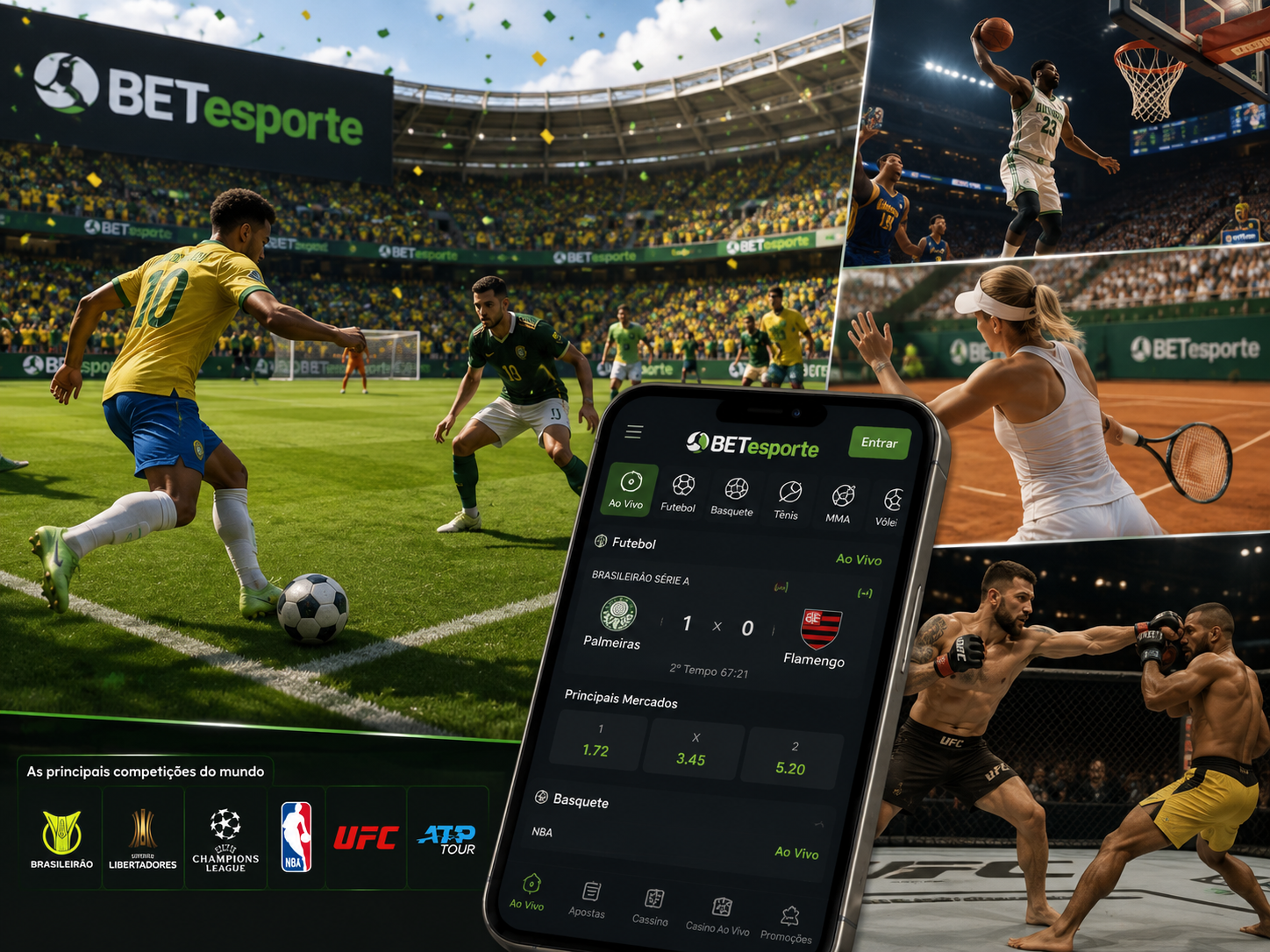 BETesporte Bet — Apostas em Futebol, Basketball e MMA