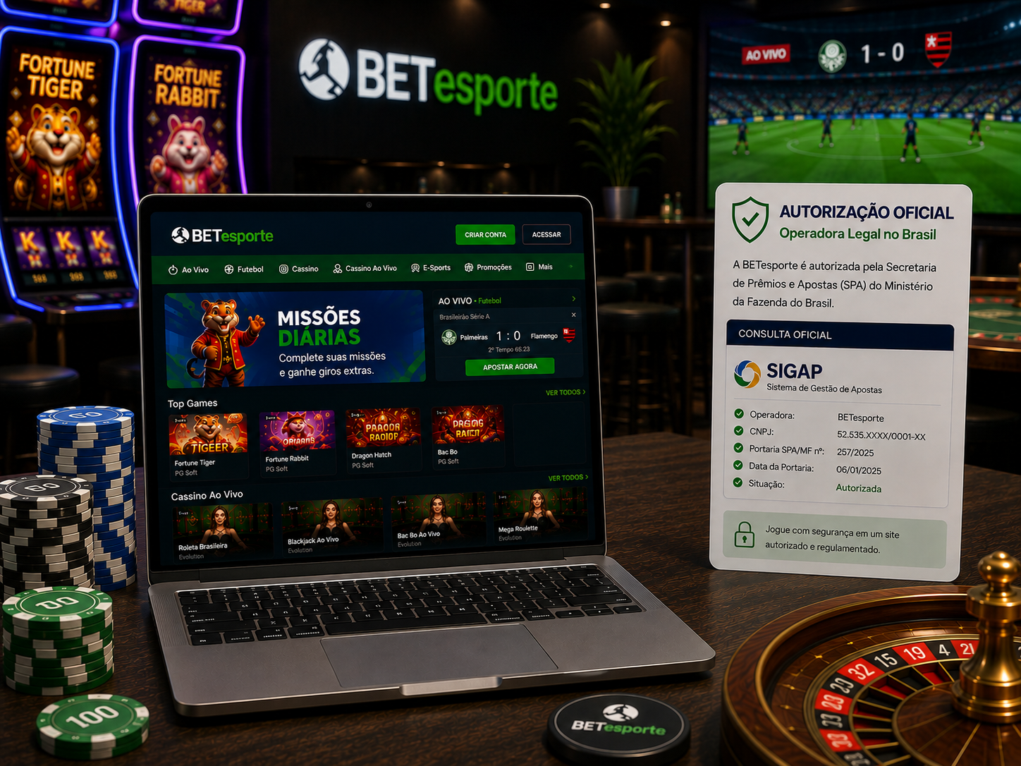 BETesporte Confiável — Licença e Verificação Oficial